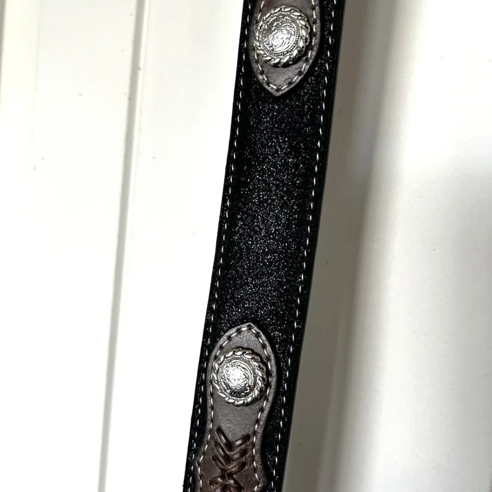 Boy's Western Leather Belt